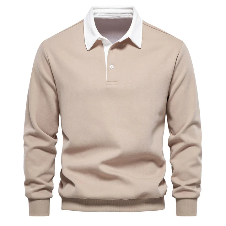 Walker - Rugby Collar Pullover