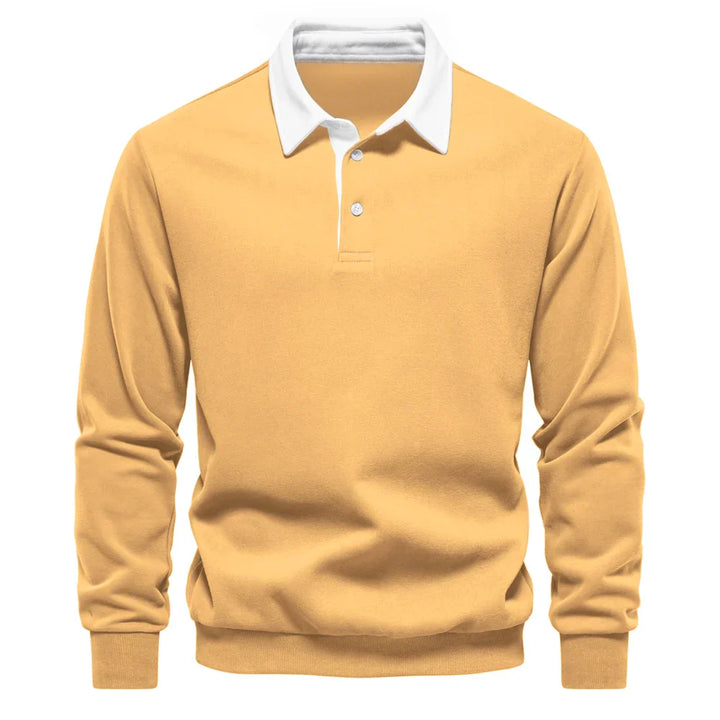Walker - Rugby Collar Pullover