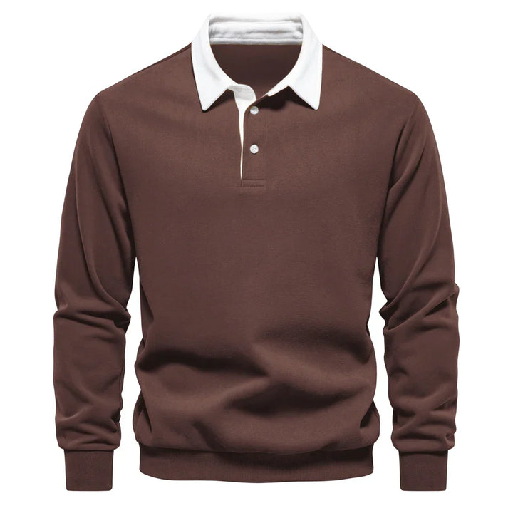 Walker - Rugby Collar Pullover