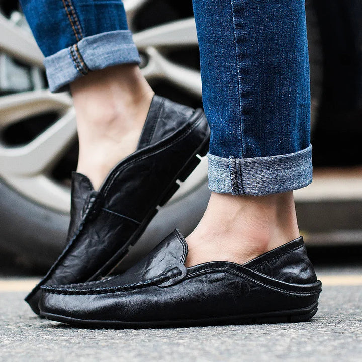 Foster - Lux Leather Moccasins