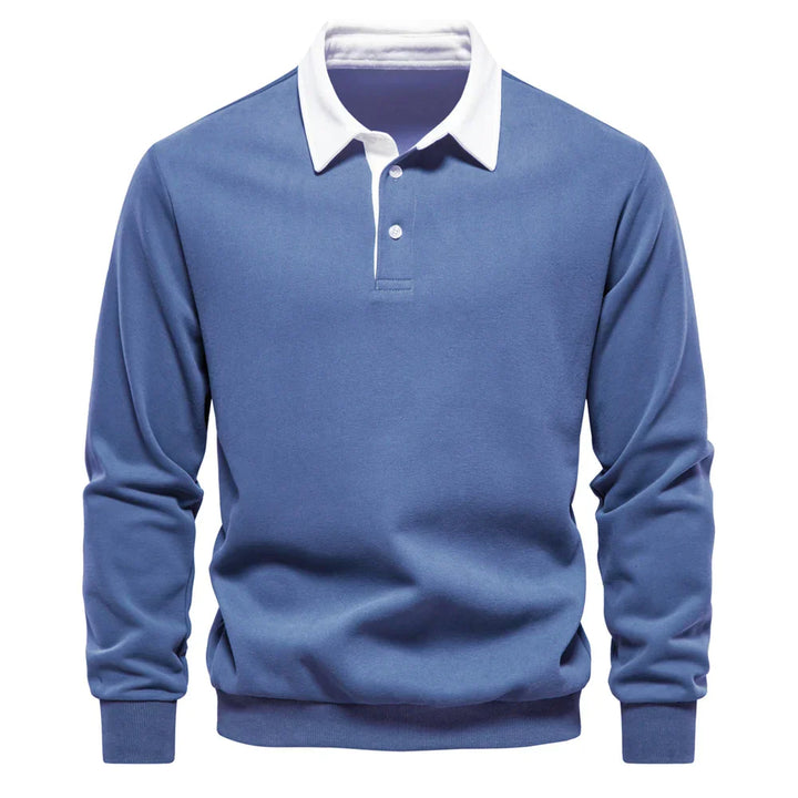 Walker - Rugby Collar Pullover