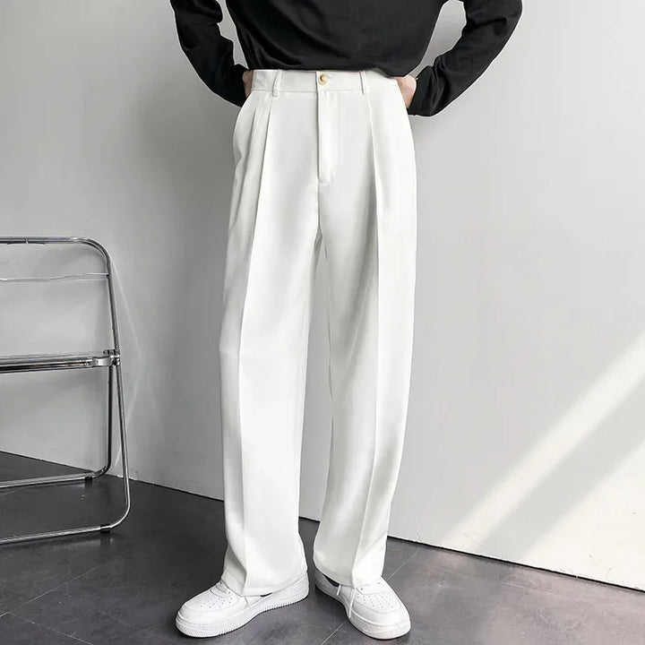 Norris - Pleated Wide Trousers