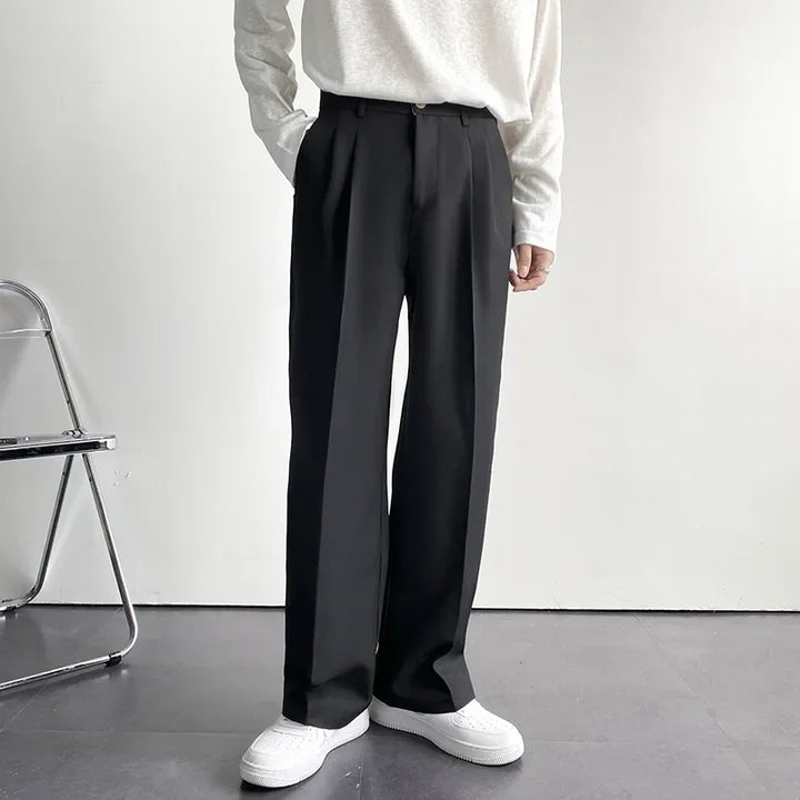 Norris - Pleated Wide Trousers