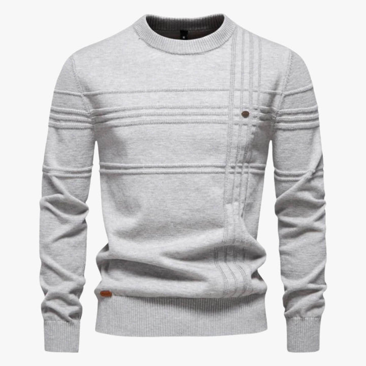 Sawyer - Textured Crewneck Sweater