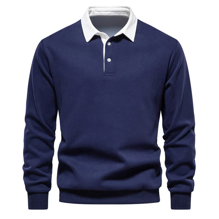 Walker - Rugby Collar Pullover