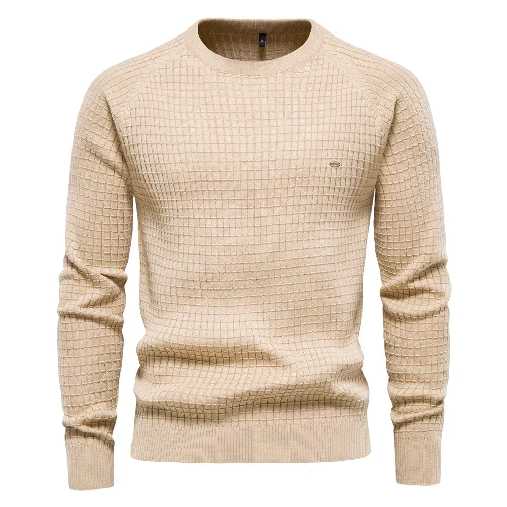 Desmond - Waffle Knit Pullover