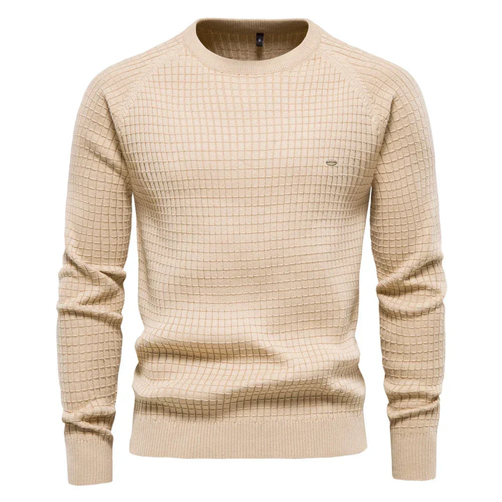Desmond - Waffle Knit Pullover