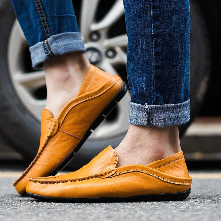 Foster - Lux Leather Moccasins