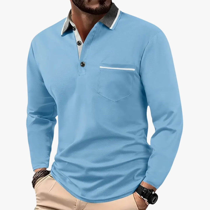 Seth - Contrast Pique Polo