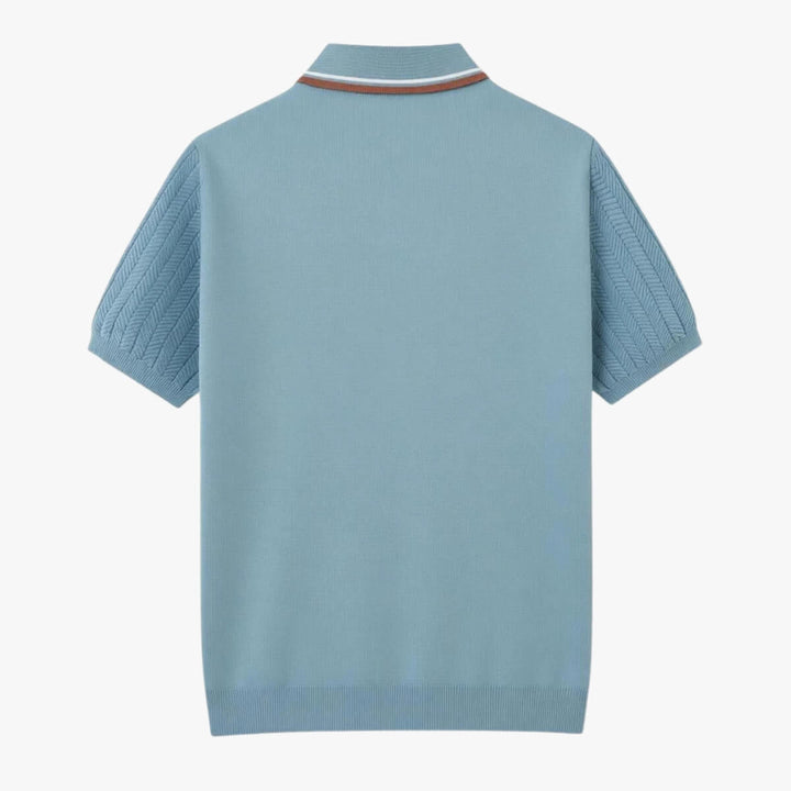 Sterling - Knitted Chevron Polo
