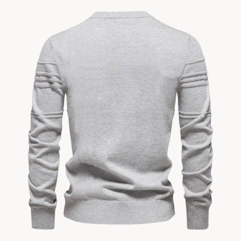 Sawyer - Textured Crewneck Sweater