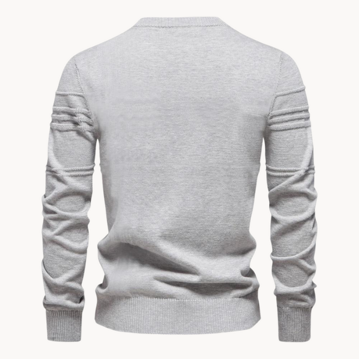 Sawyer - Textured Crewneck Sweater