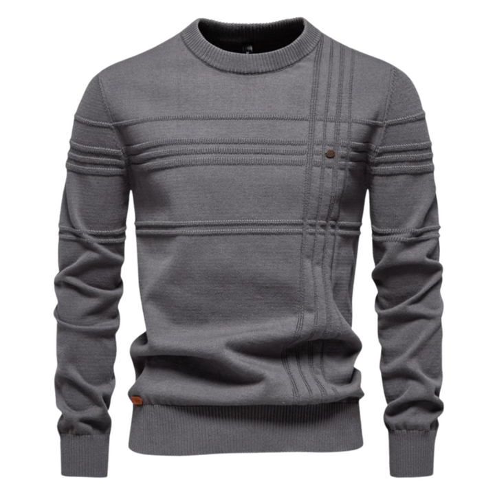 Sawyer - Textured Crewneck Sweater