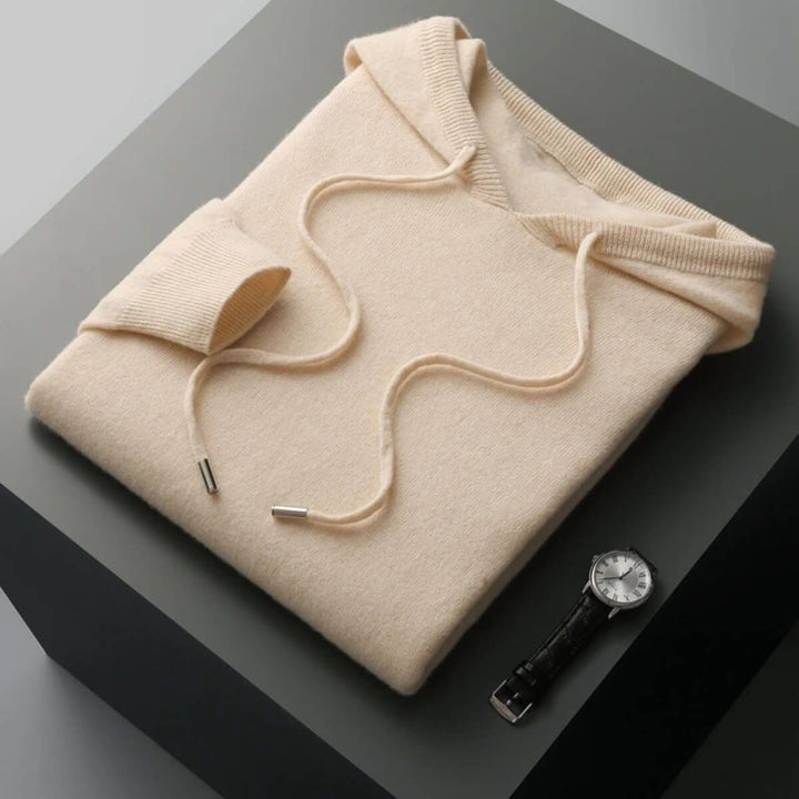 Vaughn - Cashmere Hooded Jumper
