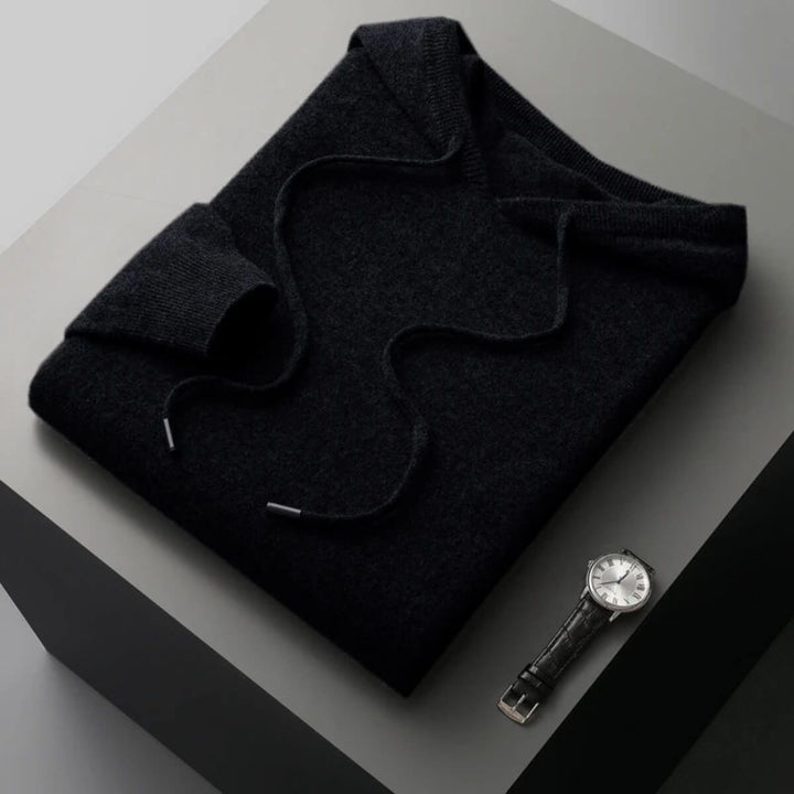 Vaughn - Cashmere Hooded Jumper