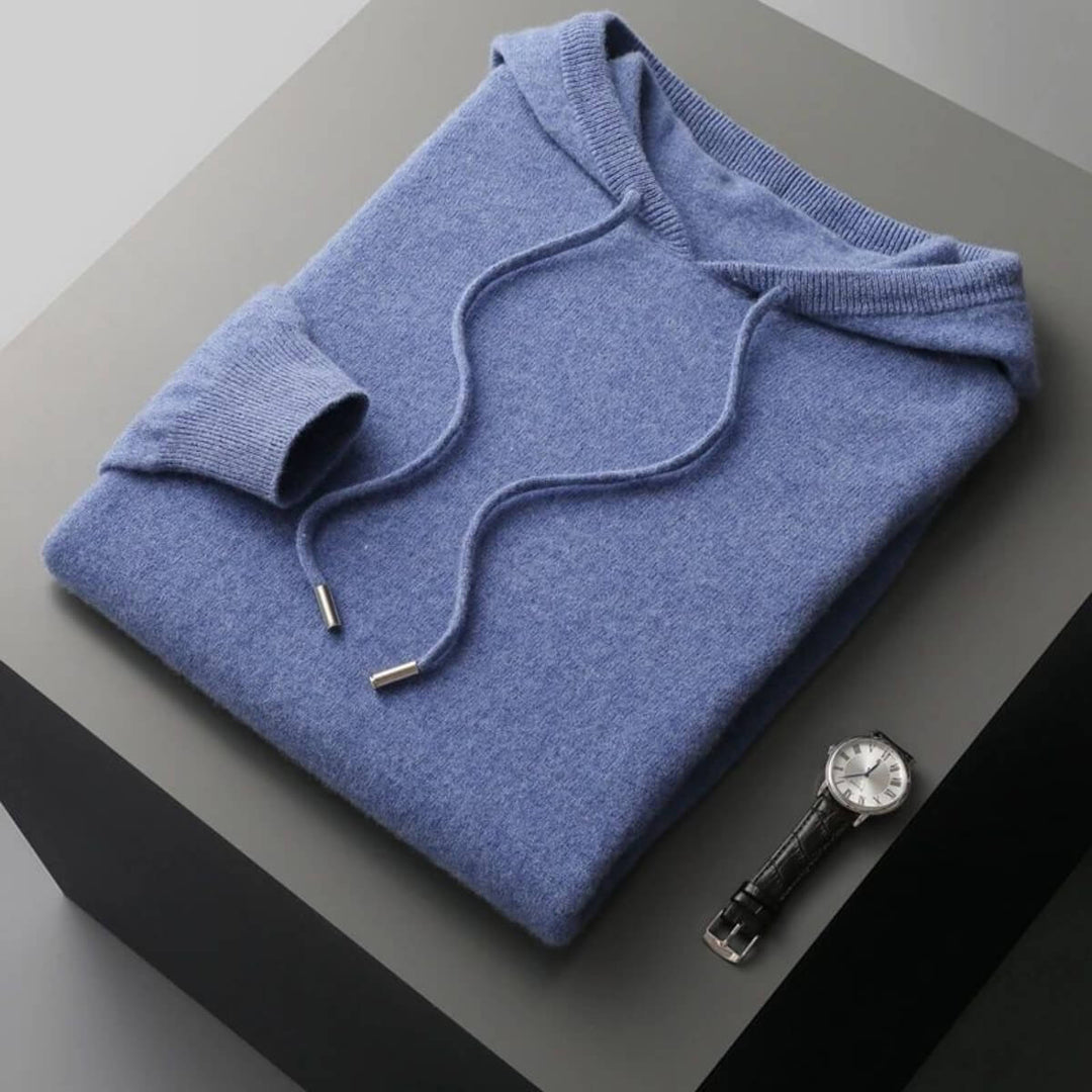 Vaughn - Cashmere Hooded Jumper