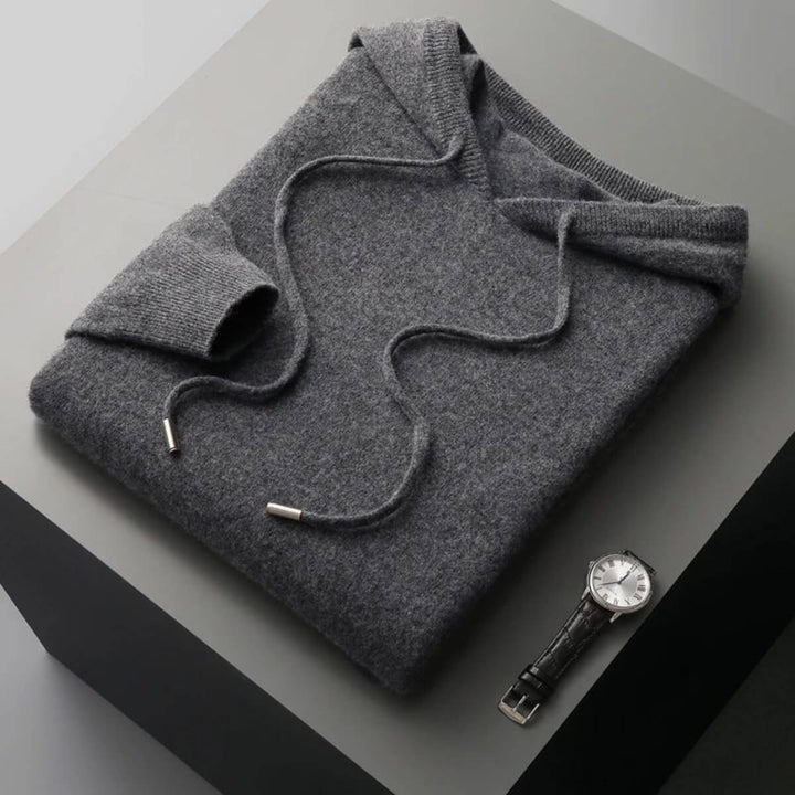 Vaughn - Cashmere Hooded Jumper