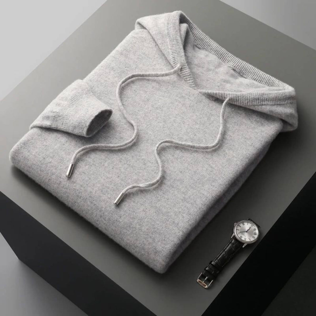 Vaughn - Cashmere Hooded Jumper