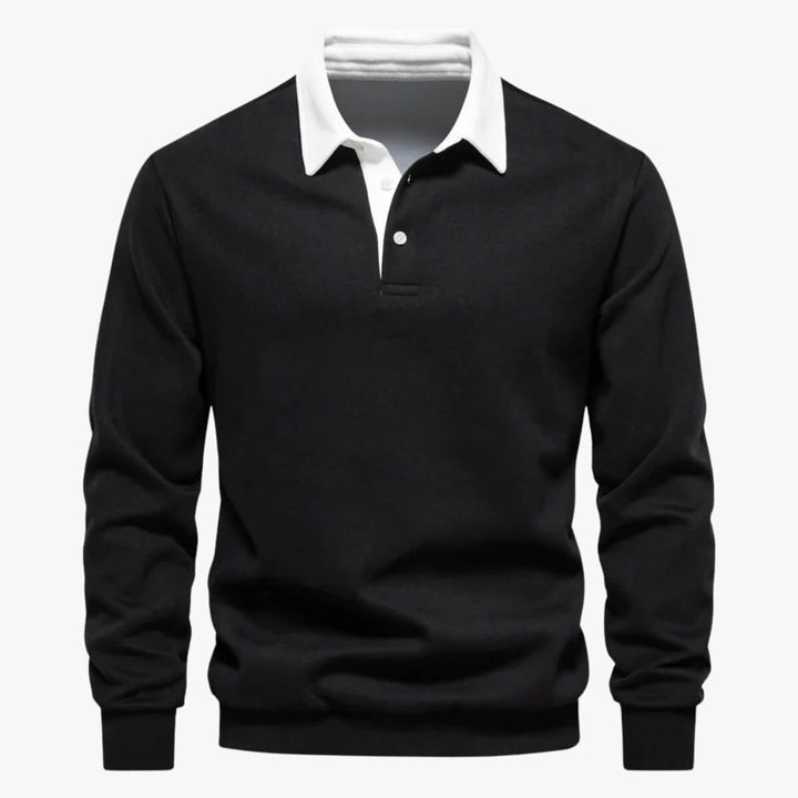 Walker - Rugby Collar Pullover