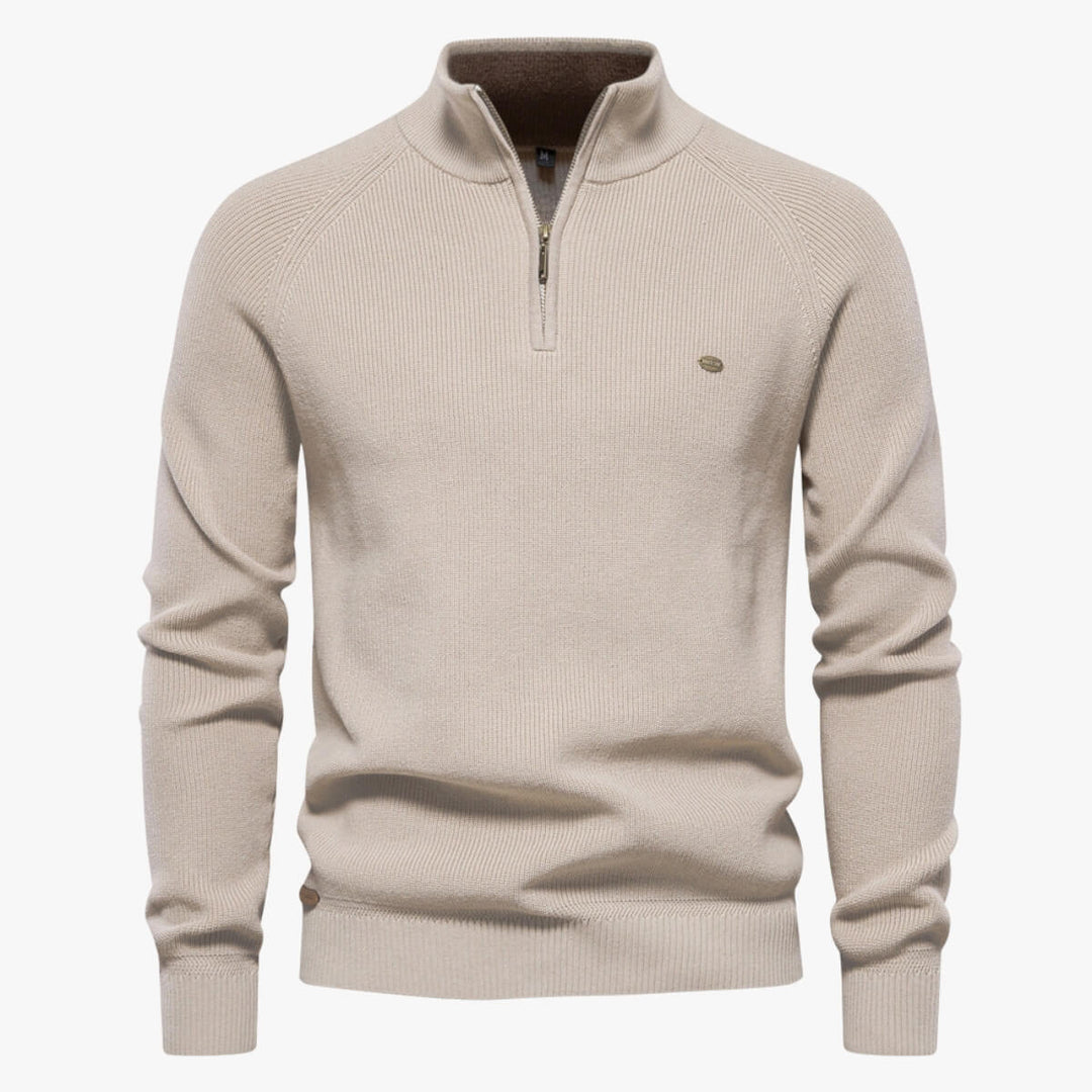 Walter - Ribbed Quarter-Zip