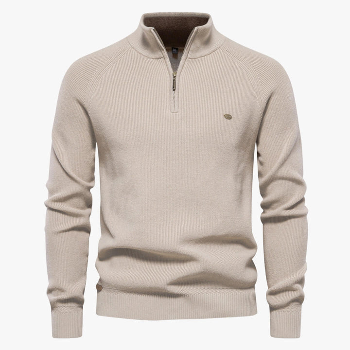 Walter - Ribbed Quarter-Zip