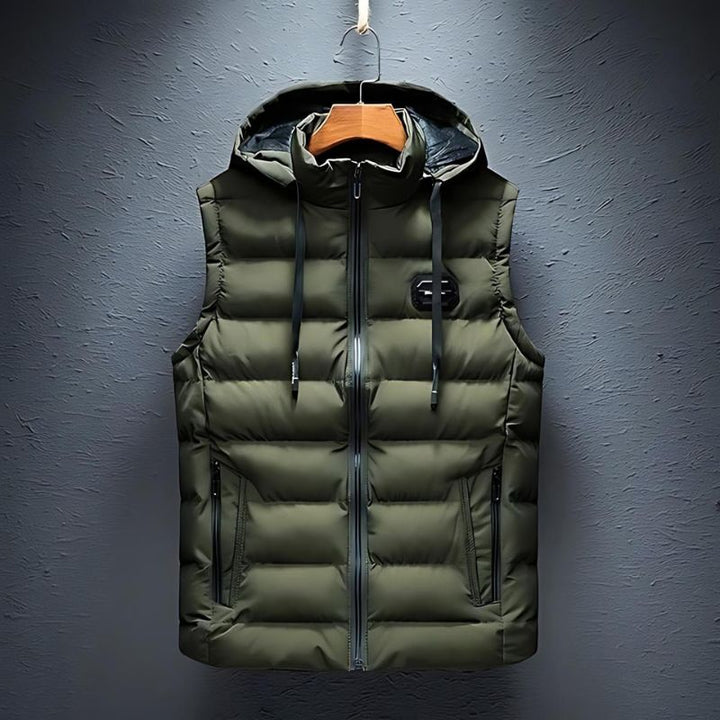 Blaine - Hooded Puffer Vest