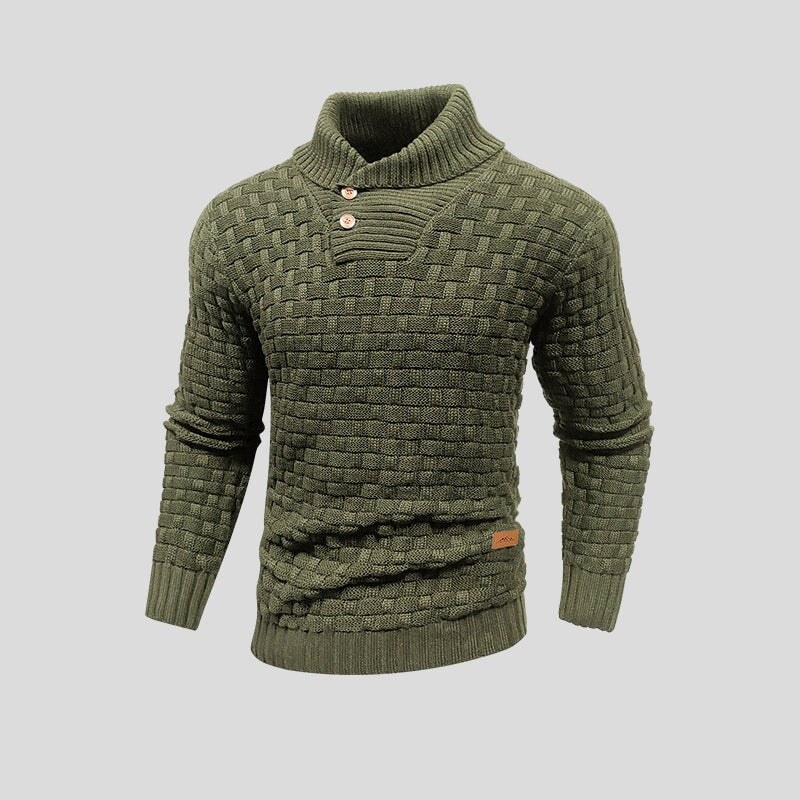 Sinclair - Basketweave Pullover Sweater