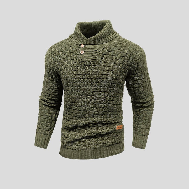 Sinclair - Basketweave Pullover Sweater