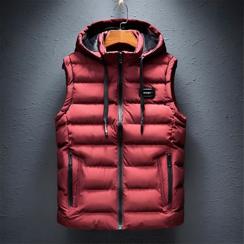 Blaine - Hooded Puffer Vest