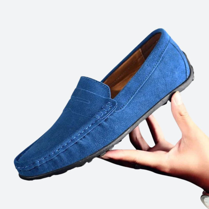 Monroe - Suede Driving Loafers