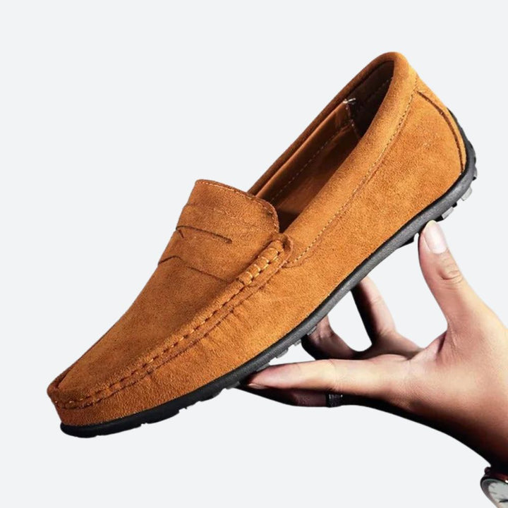 Monroe - Suede Driving Loafers