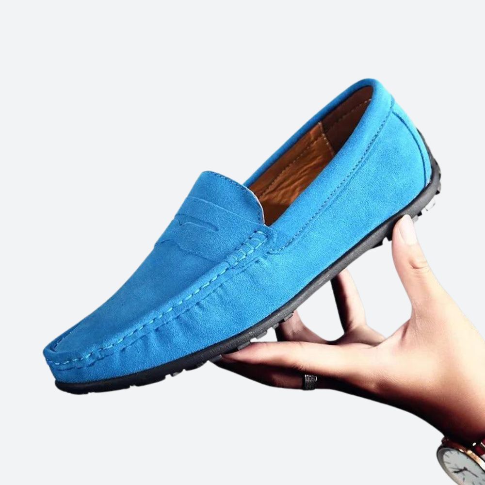 Monroe - Suede Driving Loafers